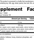 Cataplex® B12, 90 Tablets, Rev 14 Supplement Facts