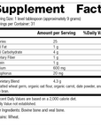 Calcifood® Powder, 10 Ounces, Rev 10 Supplement Facts