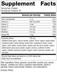 Catalyn, 90 tablets, Supplement Facts
