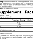 Zinc Complex, formerly known as Chezyn®, 90 Tablets, Rev 16 Supplement Facts