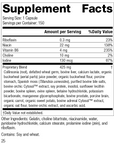 Cholaplex®, 150 Capsules, Rev 24 Supplement Facts