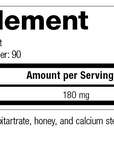 Choline, 90 Tablets, Rev 09 Supplement Facts