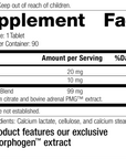 Drenatrophin PMG®, 90 Tablets, Rev 17 Supplement Facts