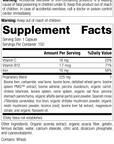 Ferrofood®, 150 Capsules, Rev 24 Supplement Facts