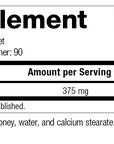 Inositol, 90 Tablets, Rev 10 Supplement Facts