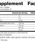 Olprima™ DHA, 60 Softgels, Rev 02 Supplement Facts