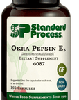 Okra Pepsin E3, 150 Capsules