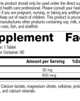 Prolamine Iodine, 90 Tablets, Rev 03 Supplement Facts