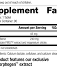 Prostate PMG®, 90 Tablets, Rev 19 Supplement Facts