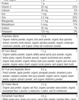 Revision 1 of SP Power Mix Supplement Facts.
