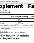 Spleen PMG®, 90 Tablets, Rev 17 Supplement Facts