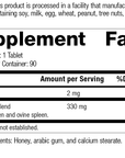 7600 Spleen Desiccated R13 Supplement Facts