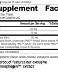 Symplex® F, 360 Tablets, Rev 08 Supplement Facts