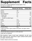 Veg-E Complete Pro™ Vanilla, 22 oz., Rev 03 Supplement Facts