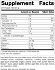 StandardBar®-Berry, Rev 12 Supplement Facts