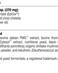 A1660 Canine Immune System Support, 110 g, Rev 01 Supplement Facts
