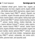 Canine Whole Body Support, 100 g, Rev 12 Supplement Facts