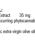 VF Hemp Oil Rev 04 Supplement Facts