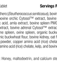 Feline Immune System Support, 90 Tablets, Rev 04 Supplement Facts