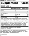 Congaplex® Chewable, 90 Tablets, Rev 12 Supplement Facts