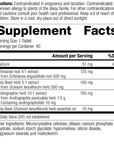 Andrographis Complex, 40 Tablets, Rev 09 Supplement Facts