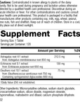 Astragalus Complex, 120 Tablets, Rev 02 Supplement Facts