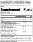 Boswellia Complex, 120 Tablets, Rev 04 Supplement Facts