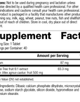 Chaste Tree, 40 Tablets, Rev 08 Supplement Facts Image