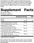 Cramplex, 40 Tablets, Rev 07 Supplement Facts