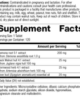 Wormwood Complex, 120 Tablets, Rev 09 Supplement Facts