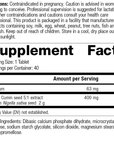 Black Cumin Seed Forte, 40 Tablets, Rev 03 Supplement Facts