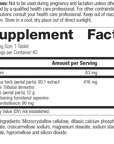 Tribulus, 40 Tablets, Rev 10 Supplement Facts