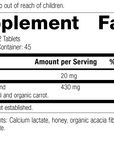 Adrenal Desiccated, 90 tablets, Rev 14, Supplement Facts