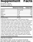 Albaplex®, 90 Capsules, Rev 05 Supplement Facts