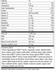 General Female Endocrine Pack, 60 Packs/Box, Rev 11 Supplement Facts