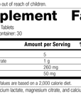 Rev 03 Supplement Facts