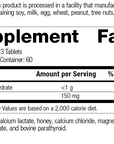 Cal-Ma Plus®, 180 Tablets, Rev 04 Supplement Facts