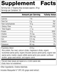 SP Complete® Dairy Free, Rev 14 Supplement Facts