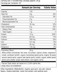 SP Complete® Vanilla, 23 oz., Supplement Facts