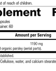Garlic, 90 Capsules, Rev 11 Supplement Facts