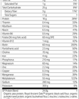 Glucose Assist™ Chocolate supplement label