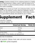 Rev 01 Supplement Facts