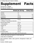 Hemp Oil Complex™, 60 Softgels, Rev 12 Supplement Facts