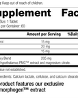 Hypothalamus PMG®, 60 Tablets, Rev 16 Supplement Facts