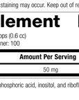 Phosfood® Liquid, Rev 17 Supplement Facts