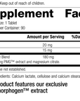 Pneumotrophin PMG®, Rev 16 Supplement Facts