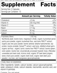Rumaplex®, 40 Capsules, Rev 23 Supplement Facts
