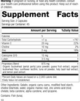 Regeneplex, Rev 07 Supplement Facts