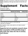 Tuna Omega-3 Oil, 120 Softgels, Rev 11 Supplement Facts