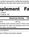 Zypan®, 330 Tablets, Rev 01 Supplement Facts